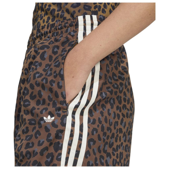 Adidas Γυναικείο παντελόνι φόρμας Leopard Firebird Oversized Track Pants